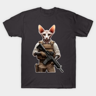 Tactical Cat T-Shirt